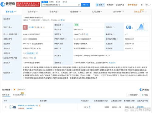 广州银联网络科技公司减资至1亿 信息技术咨询服务的战略调整